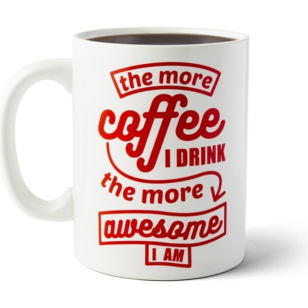 BigMouth 64oz Coffee Mug w/ Handle Home/Office XL Drinkware I'm Awesome
