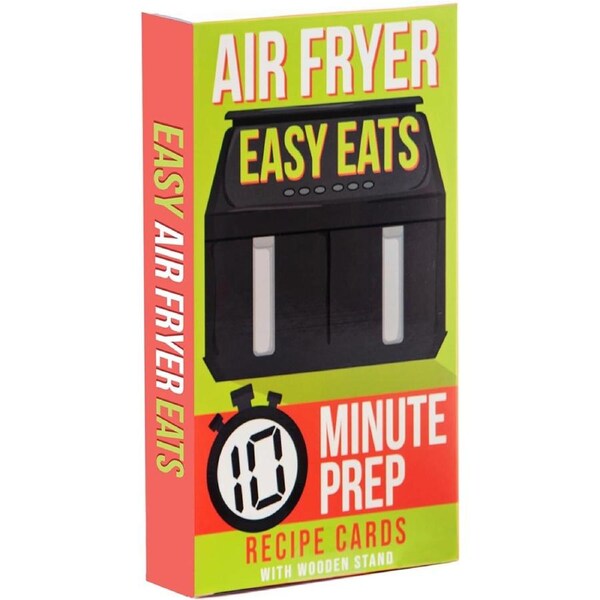 Boxer Gifts Easy Eats Air Fryer Recipe Cards Home/Kitchen Cooking Guide