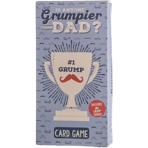 Boxer Gifts Is Anyone Grumpier Than Dad Family Card Game Party Play Night