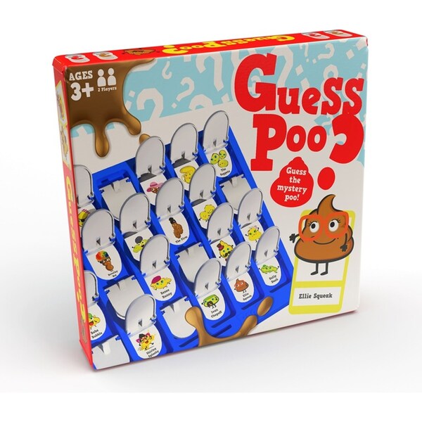 Boxer Gifts Guess Poo Kids/Family Tabletop Board Game Fun Play Party Night