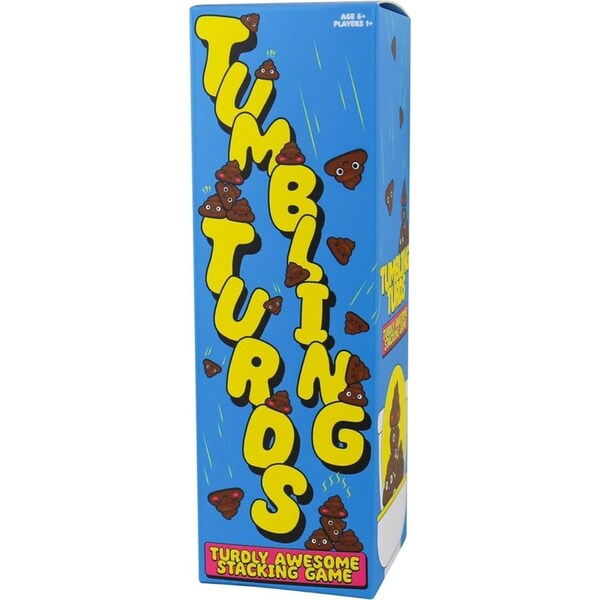 Gift Republic Tumbling Turds Stacking Game Kids/Children Play Pile Toy 6y+