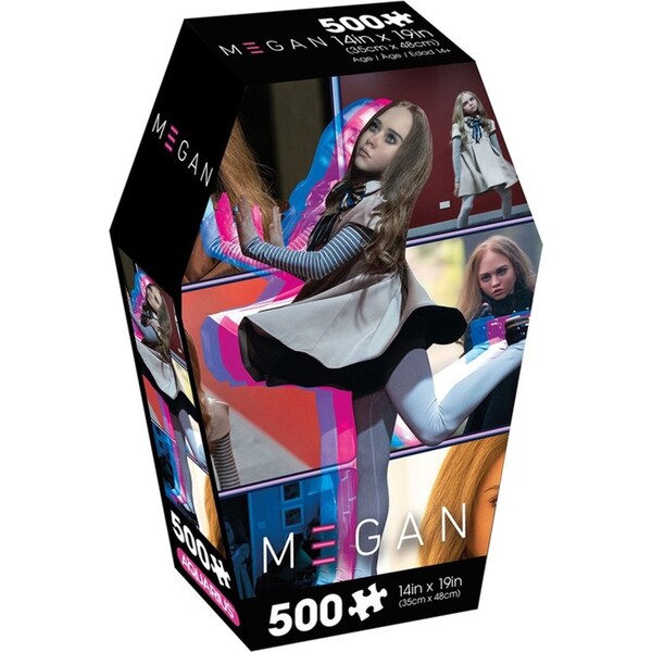 500pc Aquarius M3GAN Jigsaw Puzzle Toy w/ Coffin Box 35x48cm Kids/Teen 14y+