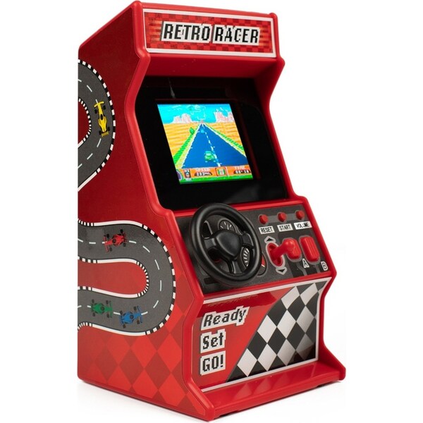 Thumbs Up 30-Games Arcade Retro Classic Racing Mini Machine Kids Console 3y+