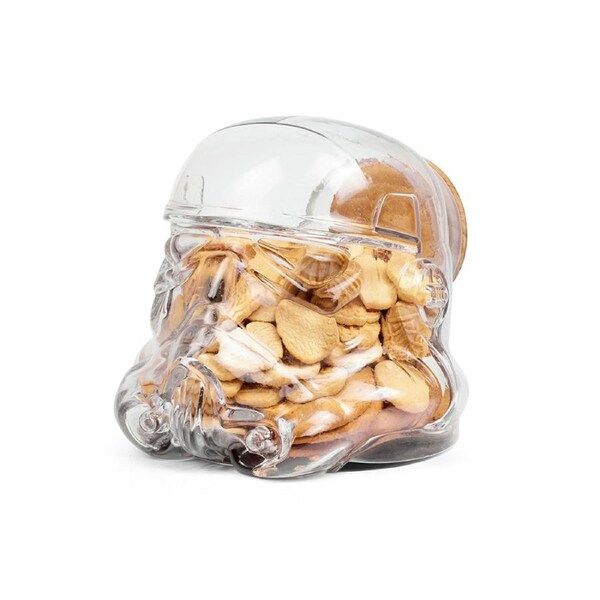 Thumbs Up Original Stormtrooper Cookie Jar/Terrarium Biscuit Container Clear