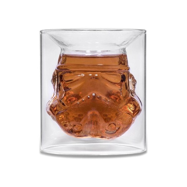 Thumbs Up Original Stormtrooper Inverted Whisky Glass Drinkware 150ml Clear