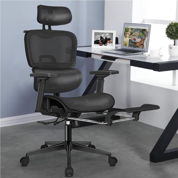ALFORDSON Ergonomic Office Chair Mesh Black