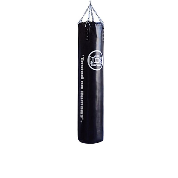 PUNCH Boxing Bag [Trophy Getters] REFILLABLE-5FT-BLACK