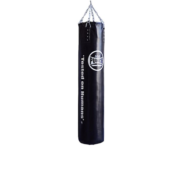 PUNCH Boxing Bag-EMPTY CASING [Trophy Getters] 5ft-BLK