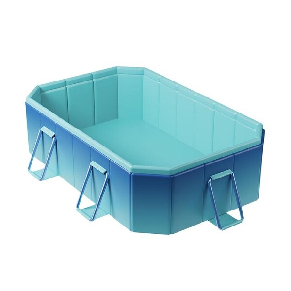 Outdoor360 2.1M Swimming Pool Foldable Above Ground PVC Pool Kids Adult Outdoor Pool