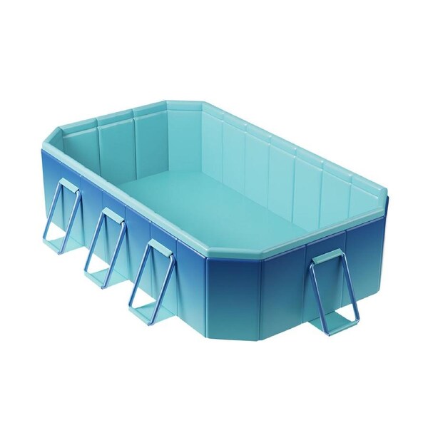 Outdoor360 2.6M Swimming Pool Foldable Above Ground PVC Pool Kids Adult Outdoor Pool