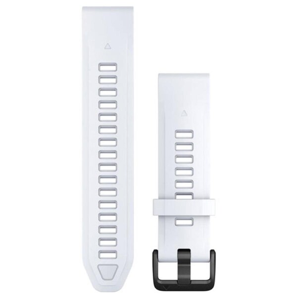 Garmin QuickFit 20 Silicone Band - Whitestone
