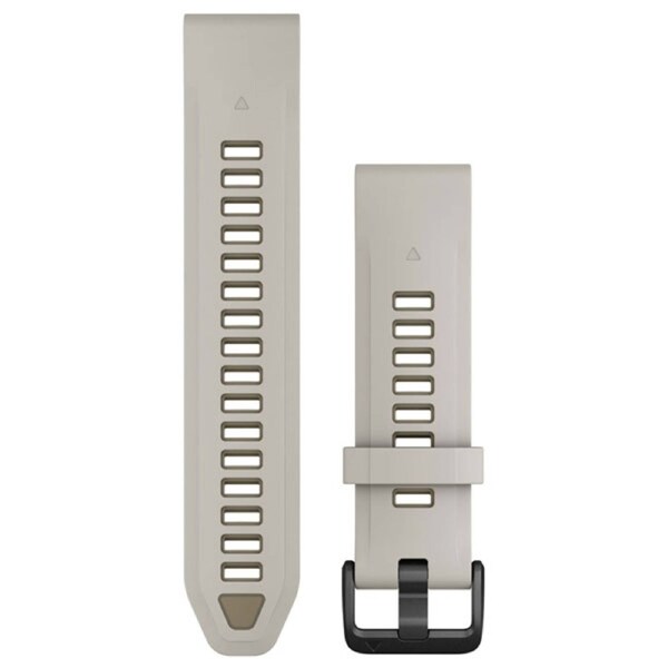 Garmin QuickFit 20 Silicone Band - Grey/Sandstone
