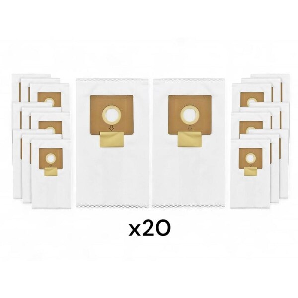 20 X Vacuum Bags for Hoover, AIRFLO, CASCADE, ELECTROLUX & More Smart Aura, Mode, Allergy Vacuum Cleaner