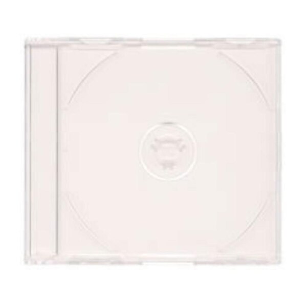 200 x Jewel CD Cases with Clear Tray Single Disc - Australian Standard Size case