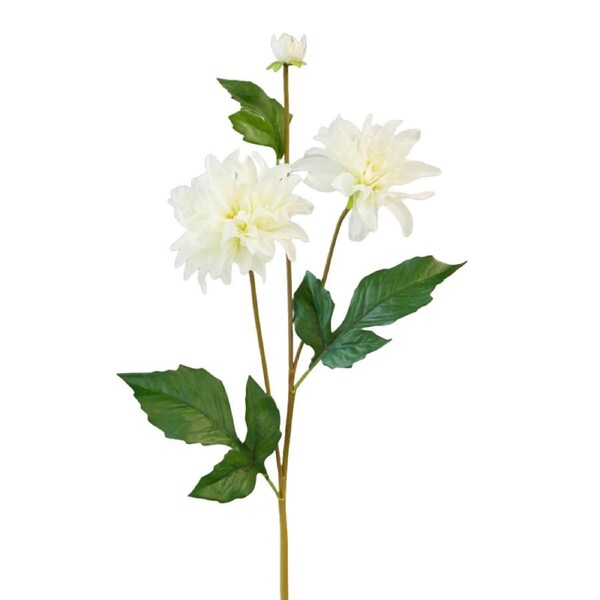 White Dahlia 65cm