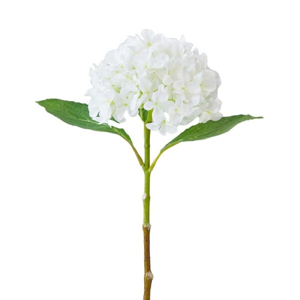 White Hydrangea Spray 45cm