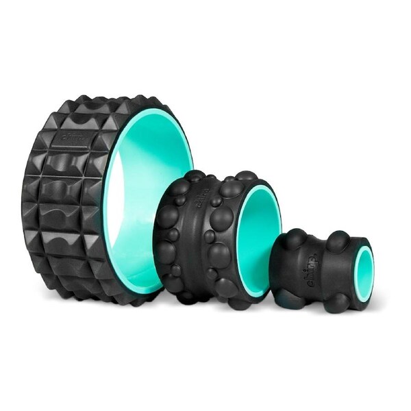 Chirp Wheel XR 3 Pack Acupressure, Knot-Kneading & Neck Tension Foam Rollers