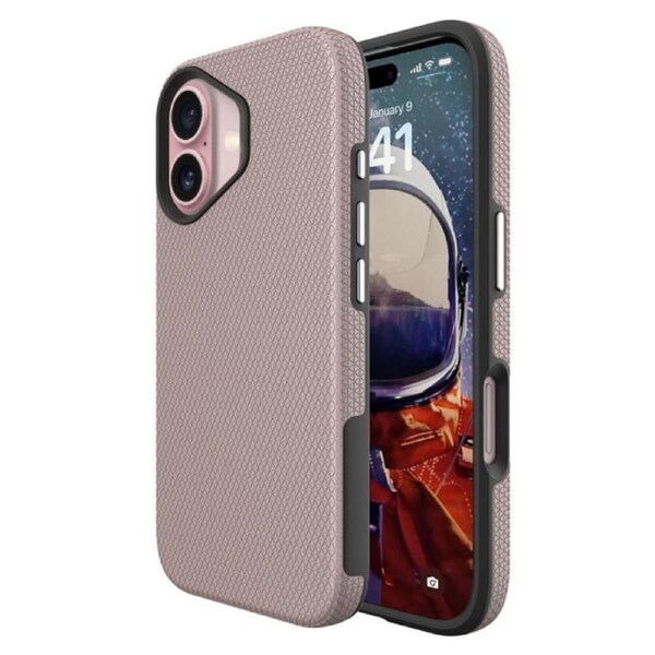 Soka Triangle Case (Suits iPhone 16) - Rose Gold