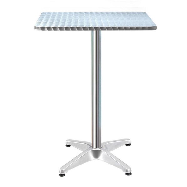 Bar Table Furniture Outdoor Adjustable Pub Square Table