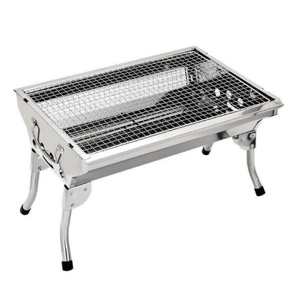 Portable Outdoor BBQ Charcoal Grill Foldable