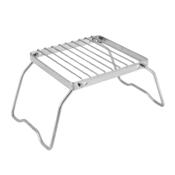 Portable Stainless Steel BBQ Grill Folding Mini Gas Stove