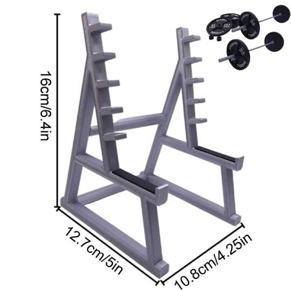 Gym Theme Pen Holder Squat Rack Organizer