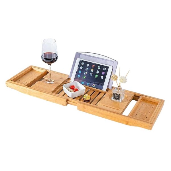 Bathroom Bathtub Luxury Caddy Tray