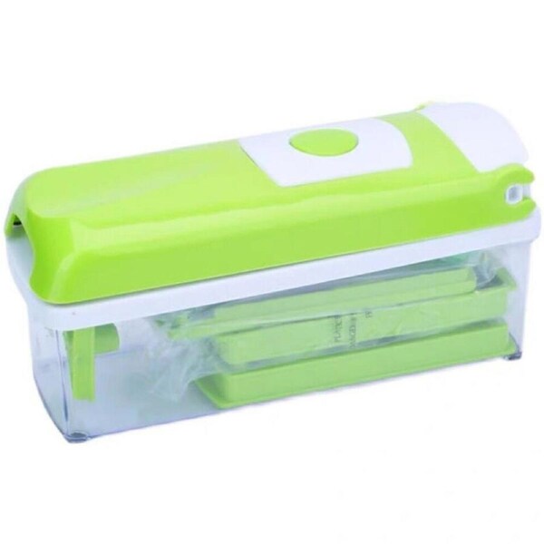 Vegetable Fruit Cutter Food Slicer Dicer Container