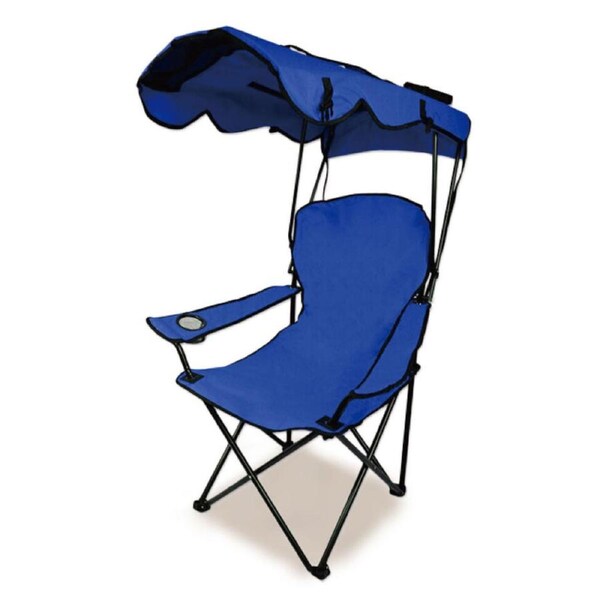 Outdoor Sun Shade Canopy Chair Foldable Beach Camping