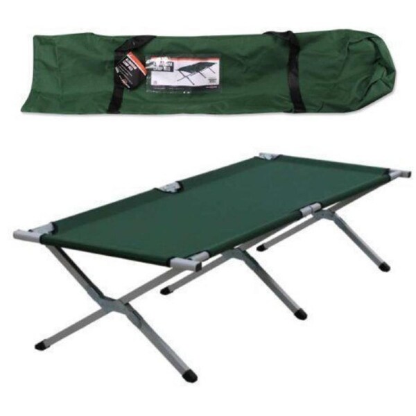 Camping Portable Green Foldable Bed Stretcher Light Weight