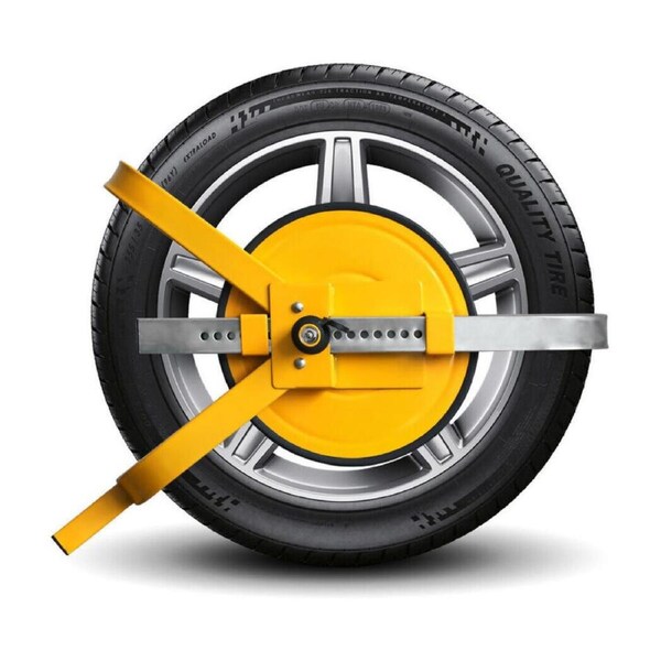 Heavy Duty Wheel Lock Clamp Trailer Security