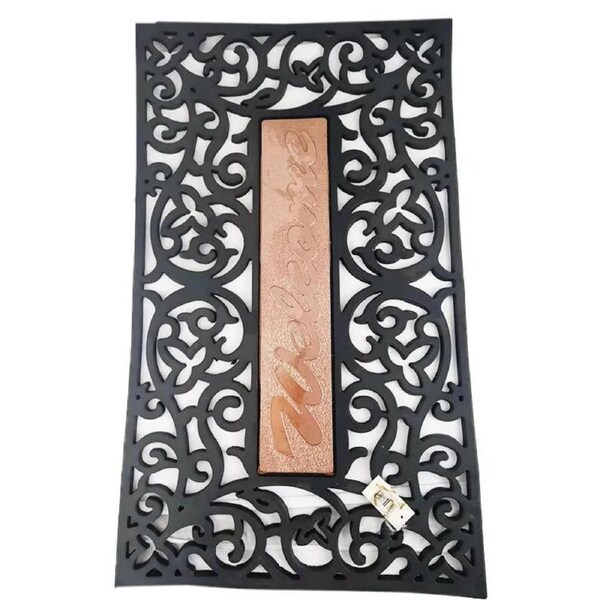 Rectangle Welcome Door Mat Non-Slip