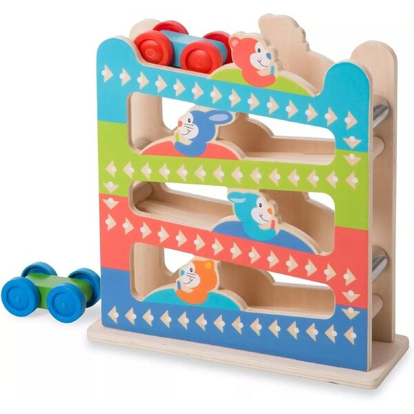 Melissa & Doug First Play Roll & Ring Ramp Tower
