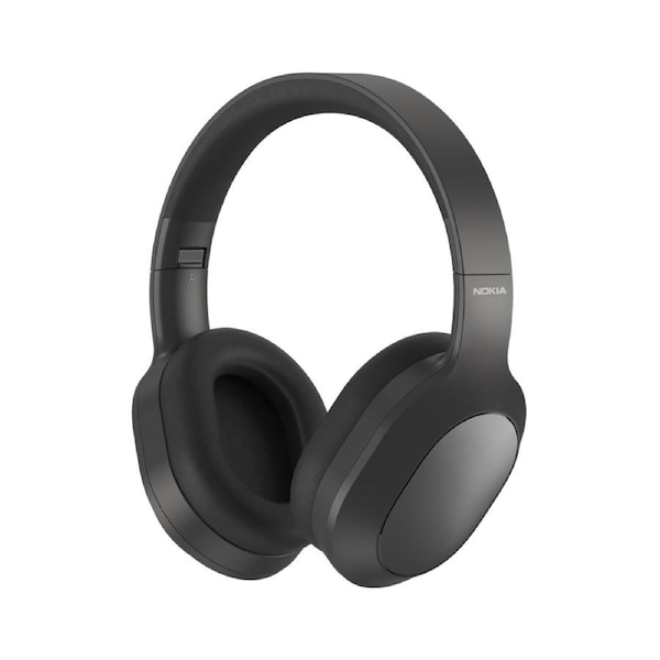 Nokia Essential Wireless Headphones E1200 ANC (Black) - Active Noise Cancellation