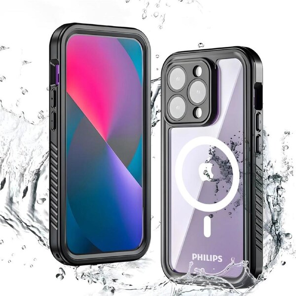 Philips Waterproof Phone Case with MagSafe for iPhone 14 Pro Max (DLK6205B)