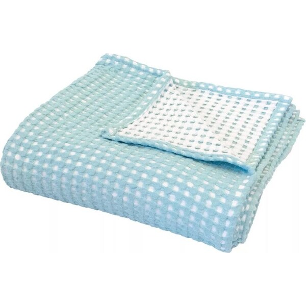 Bambury Dora Throw 130 x 180cm - Aqua