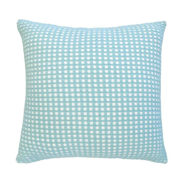 Bambury Dora Square Cushion Aqua 50 x 50cm