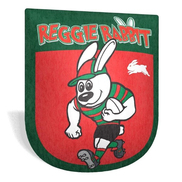 South Sydney Rabbitohs NRL Team Mascot Shaped Cushion Pillow