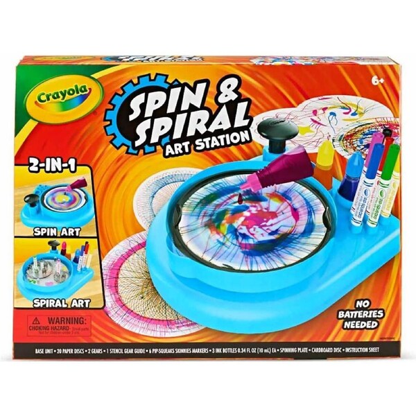 Crayola - Spin & Spiral Art Station 2.0