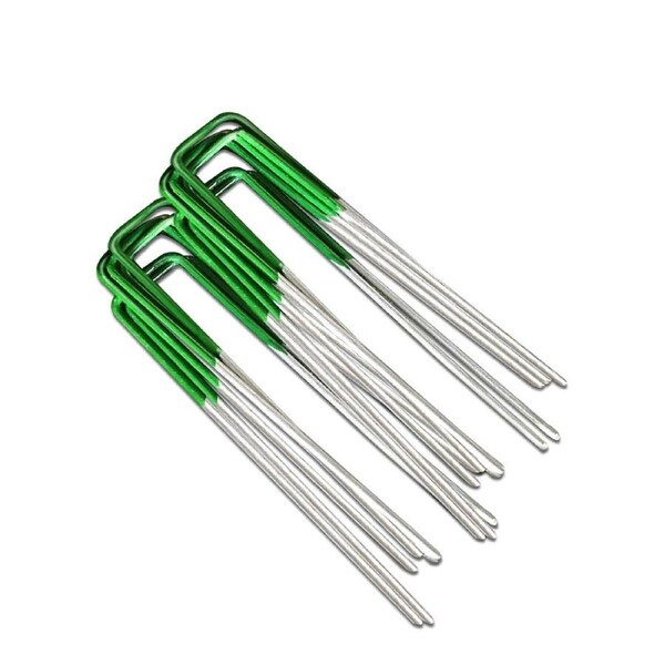 200 Pcs Synthetic Garden Grass Turf Pins - Artificial Pins For Weedmat