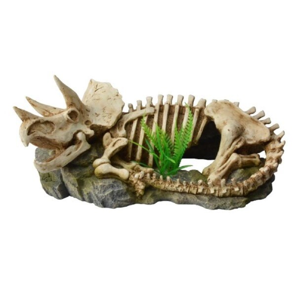 Bioscape Dinosaur Skeleton w/Plants 25.5x12cm (BIS311)