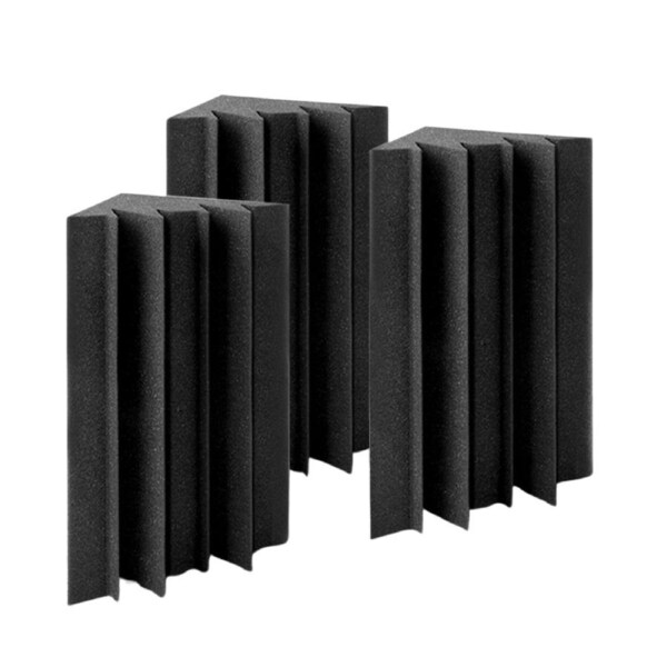 20 Piece Corner Acoustic Foam Wall Tile Panel Studio Soundproofing Wedge 17x24cm