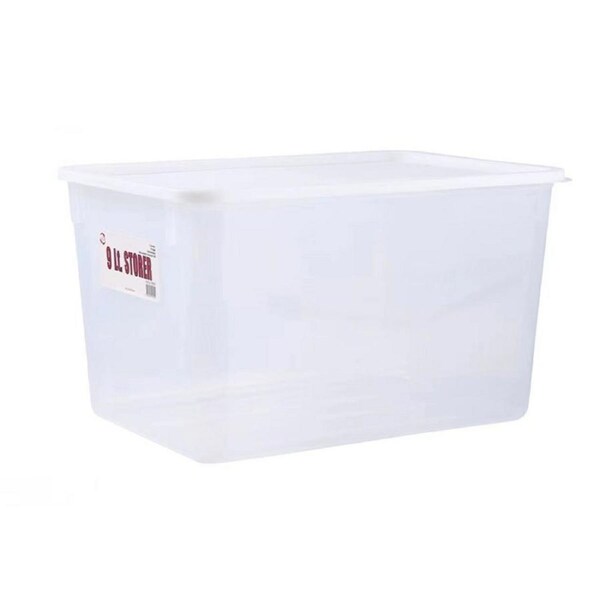 Plastic Storage Box Container Food Grade Fridge Freezer Organizer Tub 24 x 9L