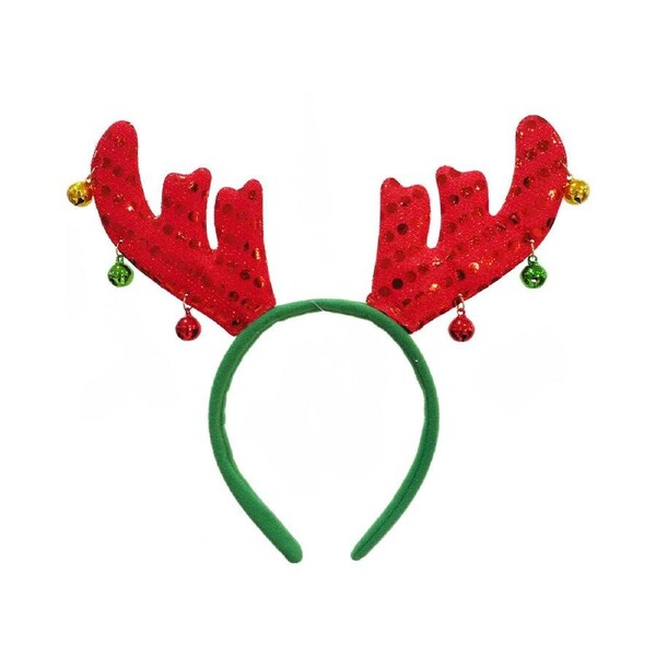 Antlers with Bells Headband