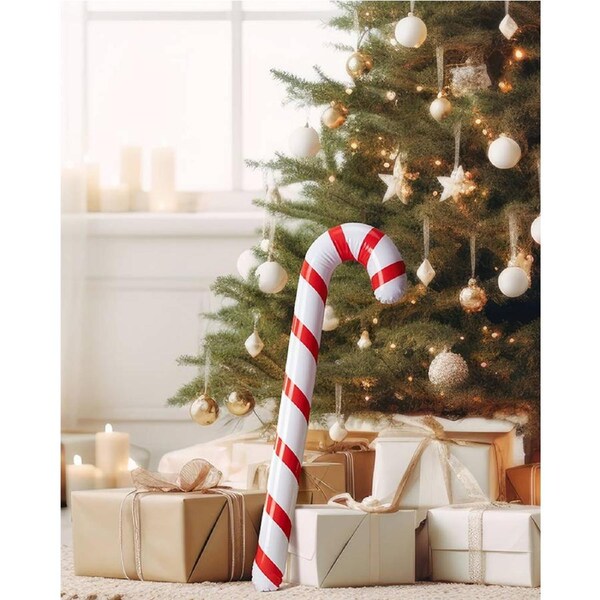 Inflatable Candy Cane Prop 85cm