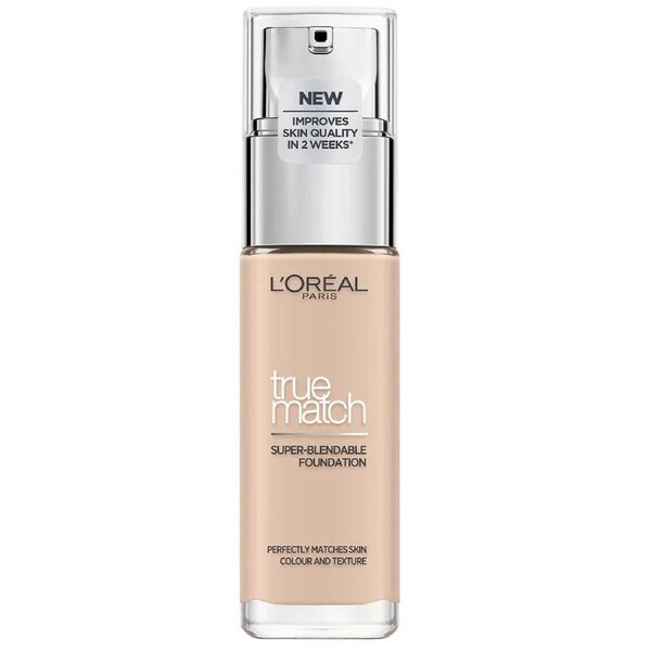 L'Oreal Paris True Match Super Blendable Liquid Foundation 30ml 2C Rose Vanilla