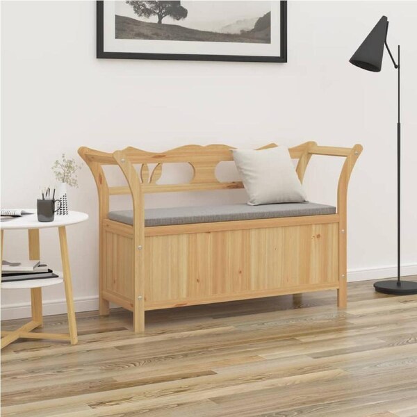 Bench 107x45x75.5 cm Solid Wood Fir vidaXL