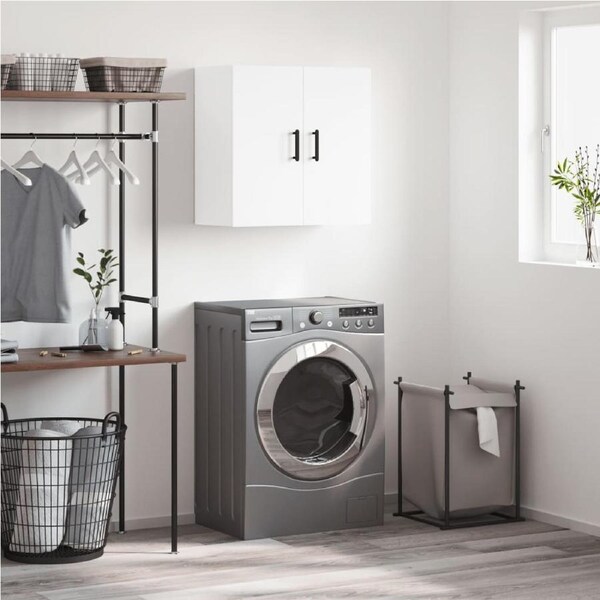 Wall Cabinet White 60x31x60 cm Engineered Wood vidaXL