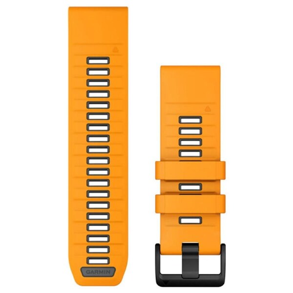 Garmin QuickFit 26 Watch Band - Spark Orange/Graphite
