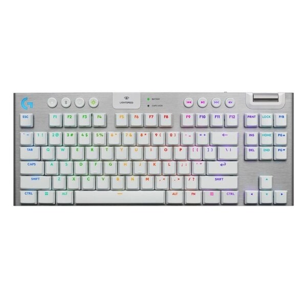 Logitech G915 X TKL Wireless RGB Gaming Keyboard - White [920-012738]